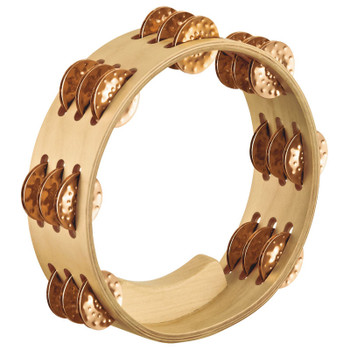 Meinl Artisan Compact Tambourine - Cymbal Bronze Jingles Meinl Artisan Compact Tambourine - Cymbal Bronze Jingles