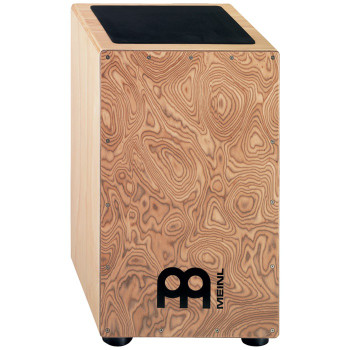 Meinl Pickup String Cajon with Makah Burl Frontplate Meinl Pickup String Cajon with Makah Burl Frontplate