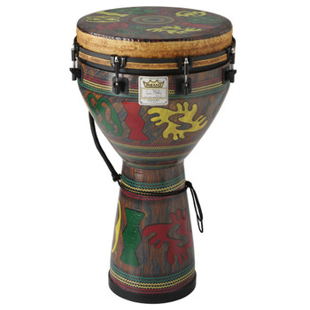 Remo Designer Series Djembe, Adinkra, Key-Tuned - 14"x25" Remo Designer Series Djembe, Adinkra, Key-Tuned - 14"x25"