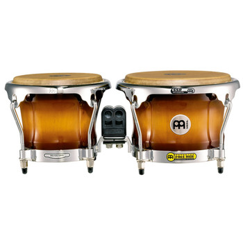Meinl FWB400 Free Ride Series Wood Bongos - Gold Amber Sunburst Meinl FWB400 Free Ride Series Wood Bongos - Gold Amber Sunburst