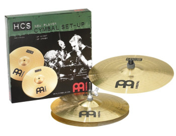 Meinl HCS New Player Cymbal Set w/14" Hi-Hats and 16" Crash Meinl HCS New Player Cymbal Set w/14" Hi-Hats and 16" Crash