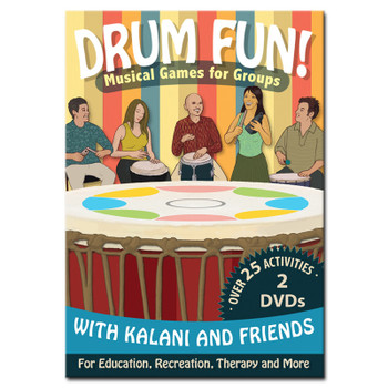 "Drum Fun!" 2-DVD Set by Kalani "Drum Fun!" 2-DVD Set by Kalani