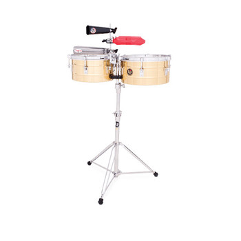 LP Tito Puente Timbales, 12" & 13", Brass (LP255-B) LP Tito Puente Timbales, 12" & 13", Brass (LP255-B)