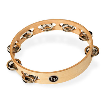 LP Professional 10-inch Tambourine, Single Row (LP380A) LP Professional 10-inch Tambourine, Single Row (LP380A)