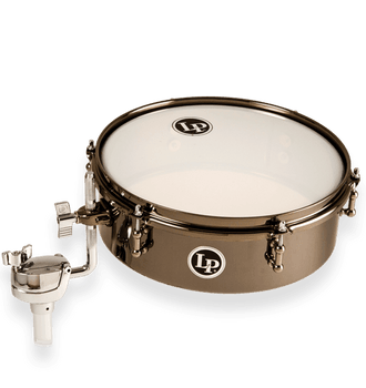LP 4" X 12" DRUM SET BLACK NICKEL TIMBALE LP 4" X 12" DRUM SET BLACK NICKEL TIMBALE