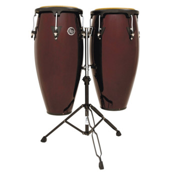 LP Aspire 10" and 11" Dark Wood Conga Set LP Aspire 10" and 11" Dark Wood Conga Set