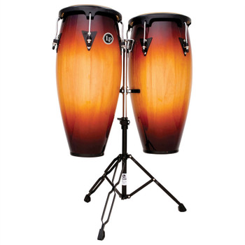 LP Aspire Wood Conga Set, Vintage Sunburst LP Aspire Wood Conga Set, Vintage Sunburst