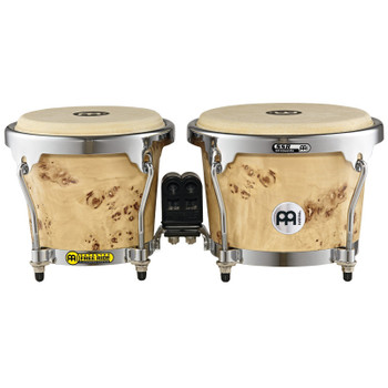 Meinl RAPC Wood Bongos with FREE Bag - Desert Burl Meinl RAPC Wood Bongos with FREE Bag - Desert Burl