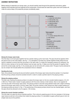 Meinl Build Your Own Bongo Cajon Kit Meinl Build Your Own Bongo Cajon Kit
