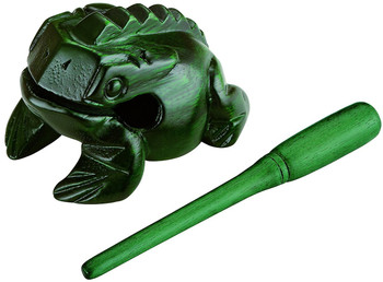 Nino Percussion Wood Frog Guiro, Small Nino Percussion Wood Frog Guiro, Small