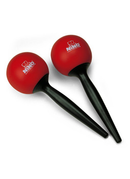 Nino Plastic Maracas - Red Nino Plastic Maracas - Red