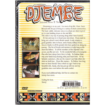 How to Re-Head a Djembe - DVD How to Re-Head a Djembe - DVD