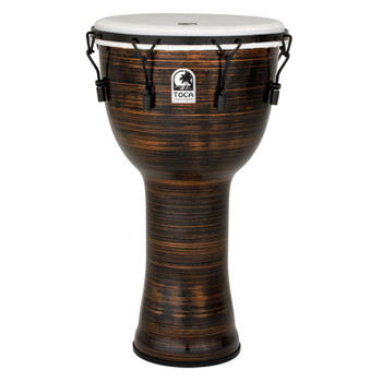 Toca Freestyle 14 in Spun Copper Mechanically-Tuned Djembe w/ Bag Toca Freestyle 14 in Spun Copper Mechanically-Tuned Djembe w/ Bag