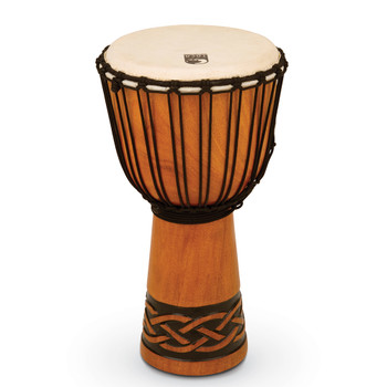 Toca Origin Series Djembe, Celtic Knot, 10" Head x 20" Tall Toca Origin Series Djembe, Celtic Knot, 10" Head x 20" Tall