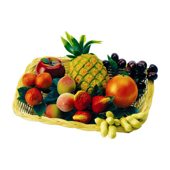 Tycoon Percussion Fruit Shaker Set, Rattan Basket Tycoon Percussion Fruit Shaker Set, Rattan Basket