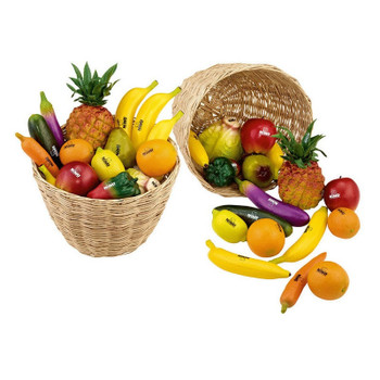 Nino Fruit & Vegetable 36-Piece Shaker Set w/ Baskets Nino Fruit & Vegetable 36-Piece Shaker Set w/ Baskets