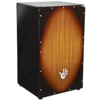 X8 Vintage Ash Cajon with Case and Shakers X8 Vintage Ash Cajon with Case and Shakers