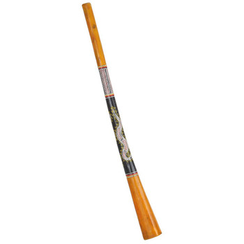Gecko Painted Teak Wood Didgeridoo, 51" with Bag Gecko Painted Teak Wood Didgeridoo, 51" with Bag
