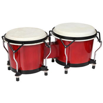 X8 Drums Endeavor Series Bongos, Red X8 Drums Endeavor Series Bongos, Red