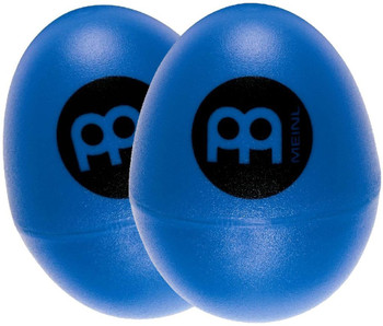 Set of Two Plastic Egg Shakers, Blue Set of Two Plastic Egg Shakers, Blue