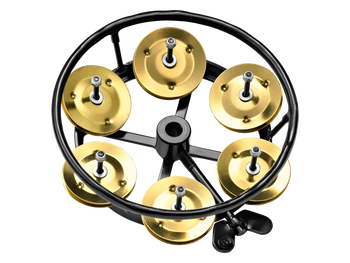 Professional Series Hi-Hat Tambourine - Solid Brass Professional Series Hi-Hat Tambourine - Solid Brass