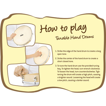 Nino 12-Inch Tunable Hand Drum Nino 12-Inch Tunable Hand Drum