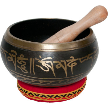 DOBANI Decorated Singing Bowl 6" - 5-Buddha DOBANI Decorated Singing Bowl 6" - 5-Buddha