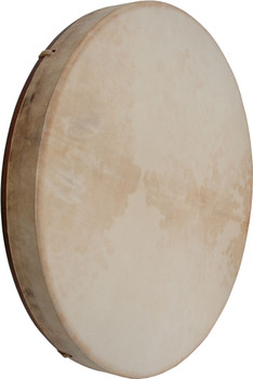 DOBANI Pretuned Goatskin Head Red Cedar Wood Frame Drum w/ Beater 18"x2" DOBANI Pretuned Goatskin Head Red Cedar Wood Frame Drum w/ Beater 18"x2"