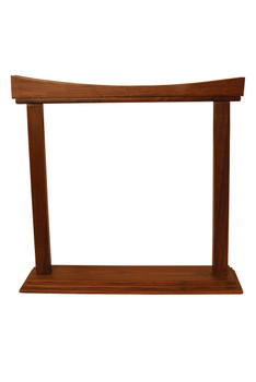 DOBANI Curved Sheesham Gong Stand 14" DOBANI Curved Sheesham Gong Stand 14"