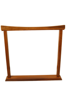 DOBANI Curved Sheesham Gong Stand 26" DOBANI Curved Sheesham Gong Stand 26"
