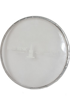 Mid-East Synthetic Head for Alexandria Doumbek 8.72" - Clear with Logo Mid-East Synthetic Head for Alexandria Doumbek 8.72" - Clear with Logo