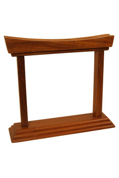 DOBANI Curved Sheesham Gong Stand 6" DOBANI Curved Sheesham Gong Stand 6"