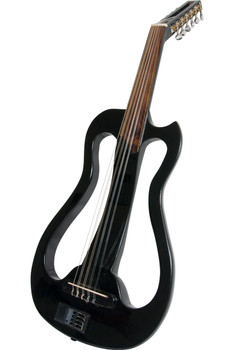 Mid-East Electric Frame Oud Hourglass w/ Gig Bag - Black Mid-East Electric Frame Oud Hourglass w/ Gig Bag - Black