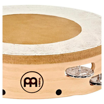 Meinl Headed Artisan Edition Tambourine with Steel Jingles 2 Row 10 in. Meinl Headed Artisan Edition Tambourine with Steel Jingles 2 Row 10 in.