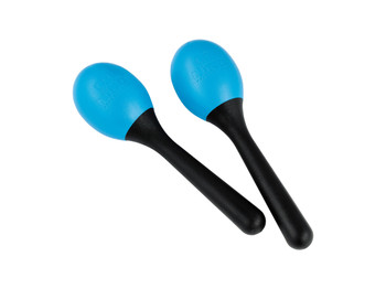 Nino Plastic Egg Maracas, Blue Nino Plastic Egg Maracas, Blue