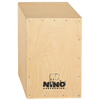 Nino Percussion NINO950 13-Inch Birch Cajon, Natural Finish Nino Percussion NINO950 13-Inch Birch Cajon, Natural Finish