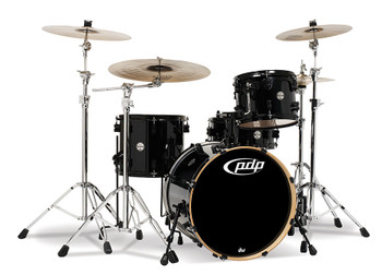 Pacific Drums PDCM2014PB Concept Series 4-Piece Drum Set - Pearlescent Black Pacific Drums PDCM2014PB Concept Series 4-Piece Drum Set - Pearlescent Black