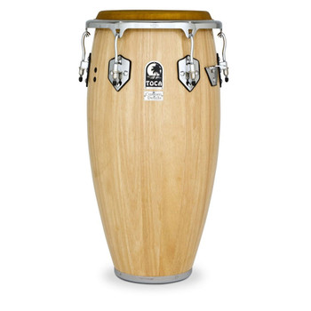Toca Custom Deluxe Wood 11.75 in. Conga, Natural Toca Custom Deluxe Wood 11.75 in. Conga, Natural