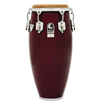 Toca 4611-3/4DW Custom Deluxe 11-3/4 in. Conga Drum, Dark Wood Toca 4611-3/4DW Custom Deluxe 11-3/4 in. Conga Drum, Dark Wood