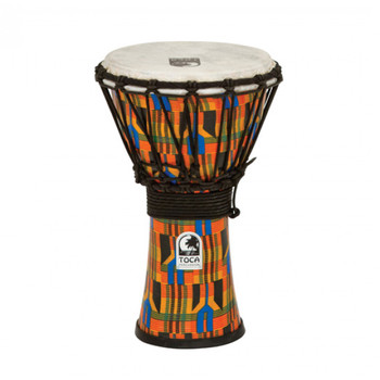 Toca Freestyle Djembe, Kente, 7" Head x 12" Tall Toca Freestyle Djembe, Kente, 7" Head x 12" Tall