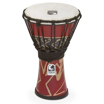 Toca Freestyle Djembe, Bali Red, 7" Head x 12" Tall Toca Freestyle Djembe, Bali Red, 7" Head x 12" Tall