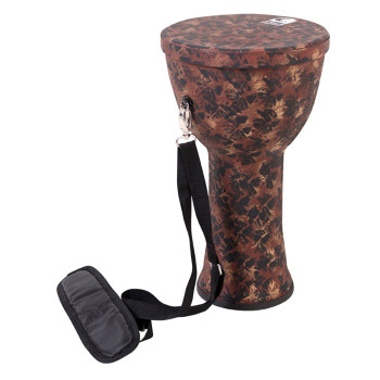 Toca 9" Lightweights Hand Drum, Earthtone w/ Strap & Bag Toca 9" Lightweights Hand Drum, Earthtone w/ Strap & Bag