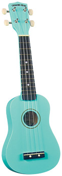 Diamond Head Rainbow Soprano Ukulele - Turquoise Diamond Head Rainbow Soprano Ukulele - Turquoise