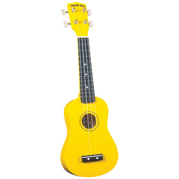 Diamond Head Rainbow Soprano Ukulele - Yellow Diamond Head Rainbow Soprano Ukulele - Yellow