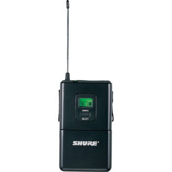 Shure SLX1-J3 Wireless Bodypack Transmitter Shure SLX1-J3 Wireless Bodypack Transmitter