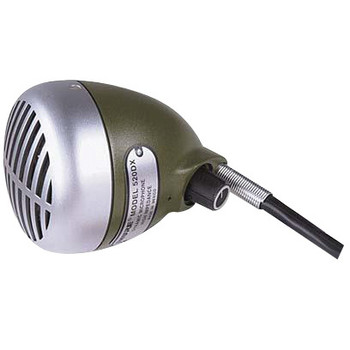Shure 520DX Green Bullet Harmonica Microphone Shure 520DX Green Bullet Harmonica Microphone