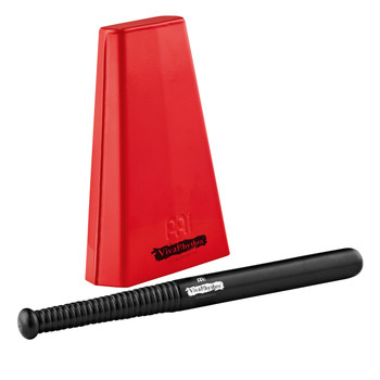Meinl VivaRhythm VR-HCB-R Red Handheld Cowbell with Beater Meinl VivaRhythm VR-HCB-R Red Handheld Cowbell with Beater