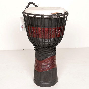 Scratch 'n Dent: X8 Drums Red Black 10 in. Djembe #0531-1 Scratch 'n Dent: X8 Drums Red Black 10 in. Djembe #0531-1