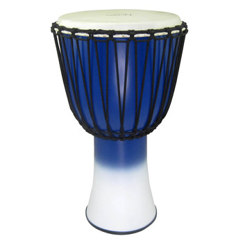 Tycoon 12Û_ Fiberglass Djembe ÛÒ Rope Tuned Blue & White Finish Tycoon 12Û_ Fiberglass Djembe ÛÒ Rope Tuned Blue & White Finish