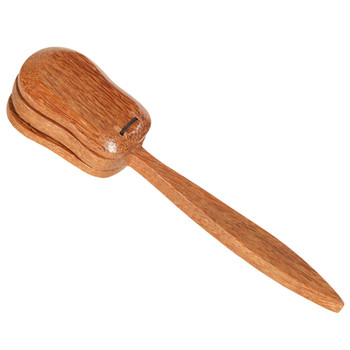 Traditional Wood Castanet with Handle Traditional Wood Castanet with Handle